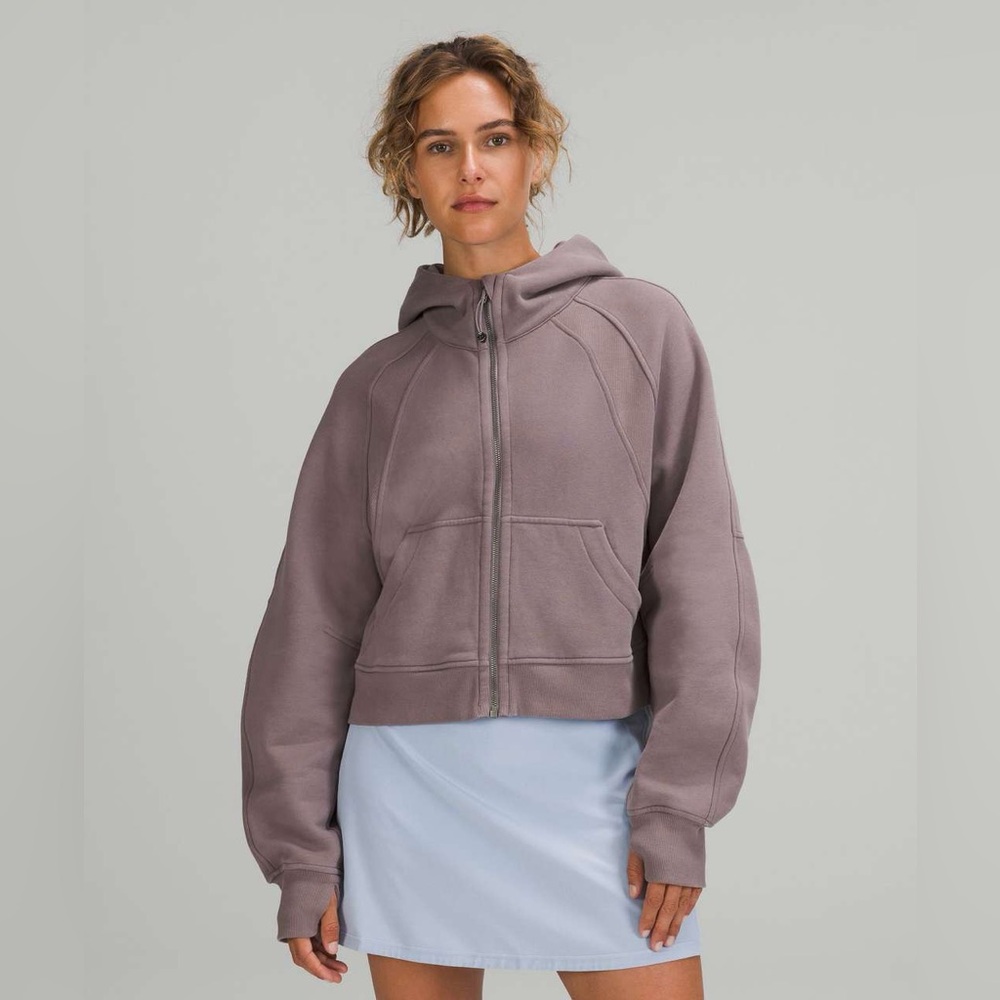 Scuba Oversized Full Zip M/L in Lunar Rock